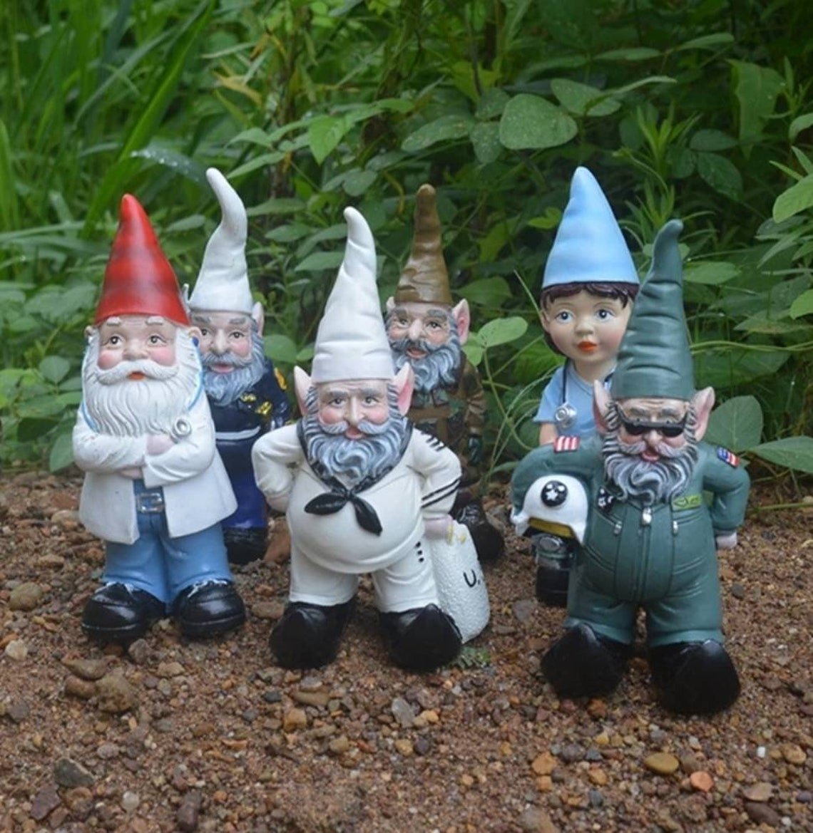 Military Garden GnomesF - The Gnome Shop