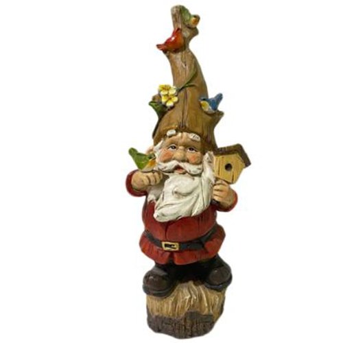 Gnome with Birds