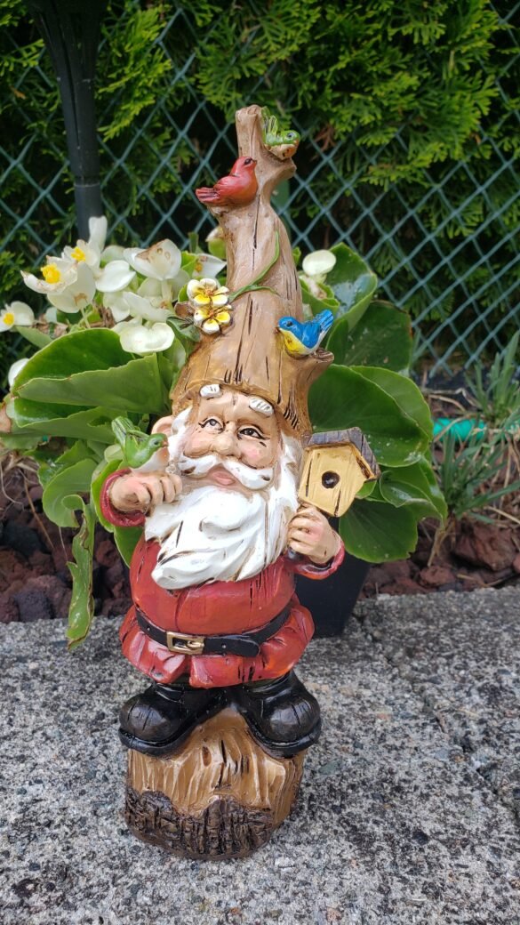 Gnome with Birds
