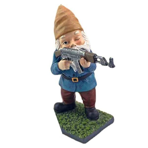 Large Sharp Shooting Garden Gnome - The Gnome Shop