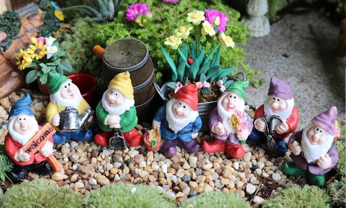 Garden Resin Fishing Gnomes Dwarfs Outdoor Decor Statue Sculpture Yard  Ornament