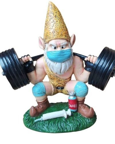 Gnome Weightlifter