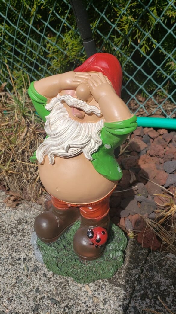 Gnome Covering Eyes