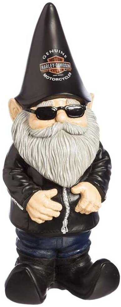 Biker Garden Gnome - Male