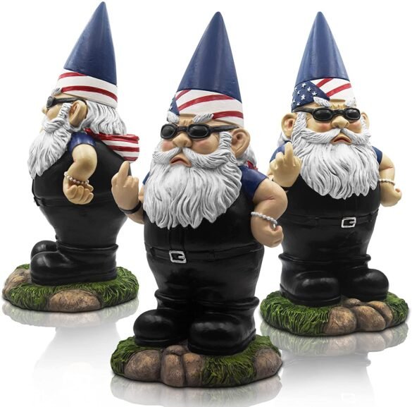Patriot Biker Gnomes