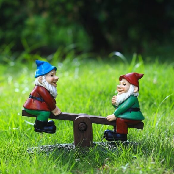 Two Gnomes on a Seesaw