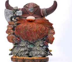 Red Bearded Viking Gnome