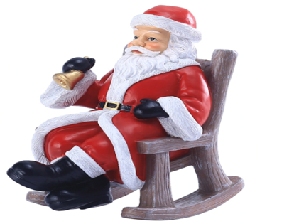 Santa on Rocking Chair