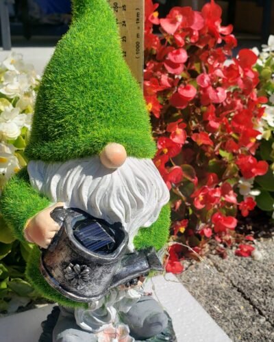 Gnome with watering can